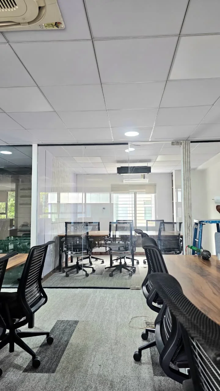 Workspace interior view at The Meridian Cowork & Business Suites